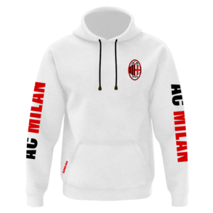 SUDADERA AC MILAN BLANCA