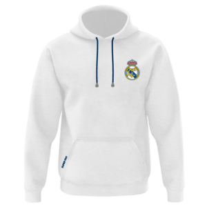 SUDADERA REAL MADRID BLANCA