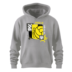 SUDADERA BSC - AMARILLO COMO EL SOL - GRIS