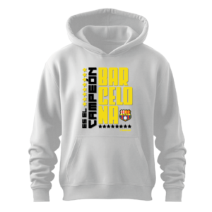 SUDADERA BARCELONA SC CAMPEÓN - BLANCA