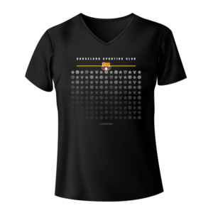 CAMISETA BARCELONA SPORTING CLUB – NEGRA