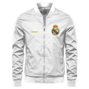 BOMBER JACKET REAL MADRID - BLANCA