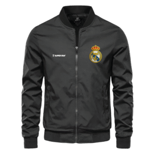 BOMBER JACKET REAL MADRID - NEGRA